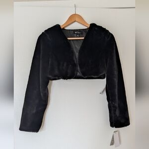 BCX Black Teddy Jacket